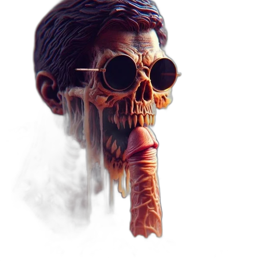 mask, face, creature, staff, concept art, 3d render, photorealistic, pixel art transparent PNG cut-out