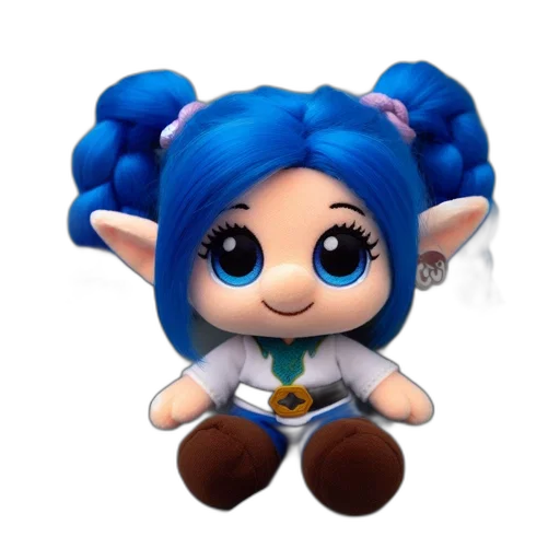 staff, creature, 3d render, concept art, fantasy art, cartoon, plush, toy transparent PNG cut-out