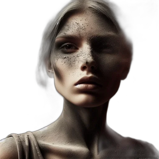 mask, face, robot, jewelry, photorealistic, 3d render, fantasy art, concept art transparent PNG cut-out