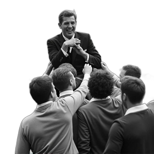 staff, jacket, george, evans transparent PNG cut-out
