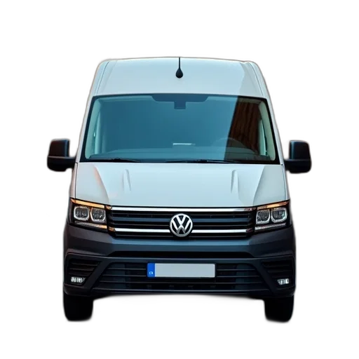 volkswagen, caddy, van, front transparent PNG cut-out