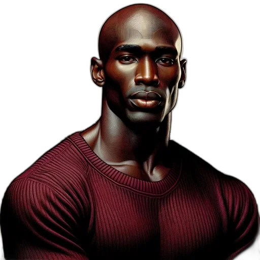 face, jacket, animal, photorealistic, comic book art, concept art, pixel art, bald transparent PNG cut-out