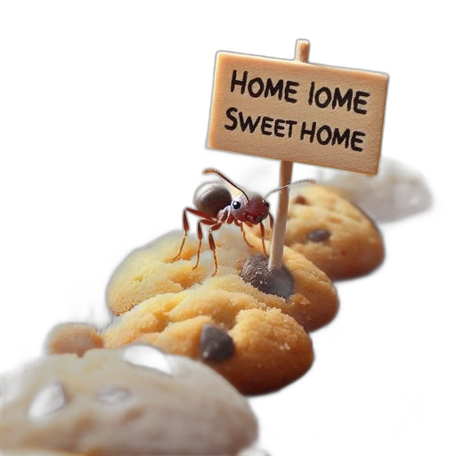 food, furniture, 3d render, concept art, row, freshly, baked, chocolate transparent PNG cut-out