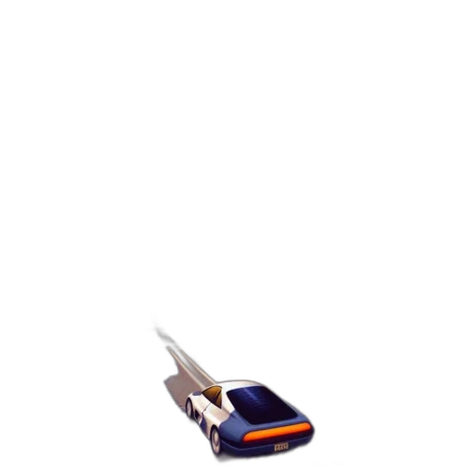car, weapon, robot, staff, pixel art, 3d render, concept art, vaporwave transparent PNG cut-out