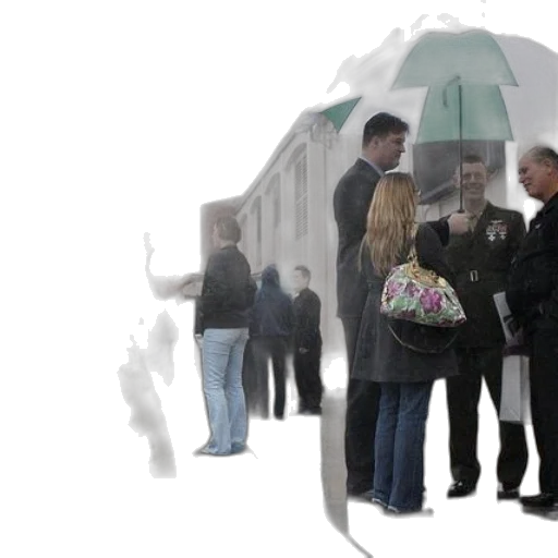 umbrella, jacket, photorealistic, 3d render transparent PNG cut-out
