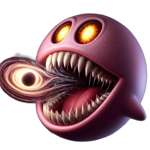 creature, mask, animal, face, 3d render, concept art, photorealistic, pink transparent PNG cut-out