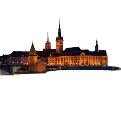building, staff, 3d render, concept art transparent PNG cut-out