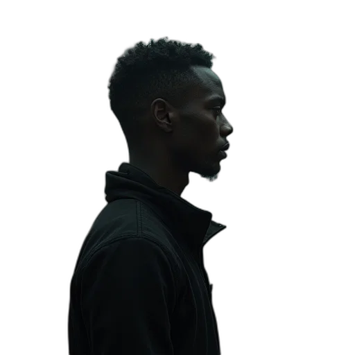 jacket, face, staff, animal transparent PNG cut-out