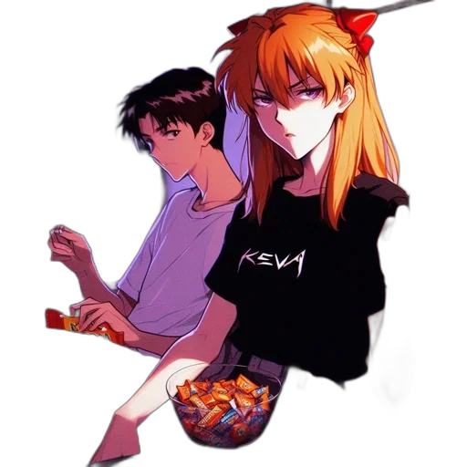 food, weapon, staff, sword, anime, vaporwave, pixel art, cartoon transparent PNG cut-out