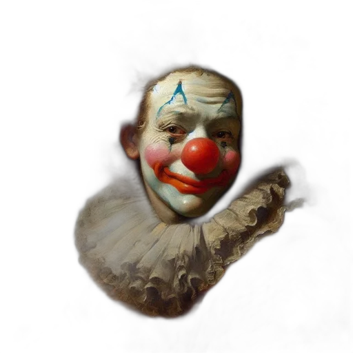 mask, face, creature, animal, concept art, photorealistic, fantasy art, watercolor transparent PNG cut-out