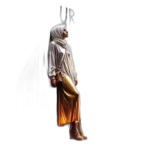 dress, jewelry, staff, crown, concept art, 3d render, photorealistic, pixel art transparent PNG cut-out