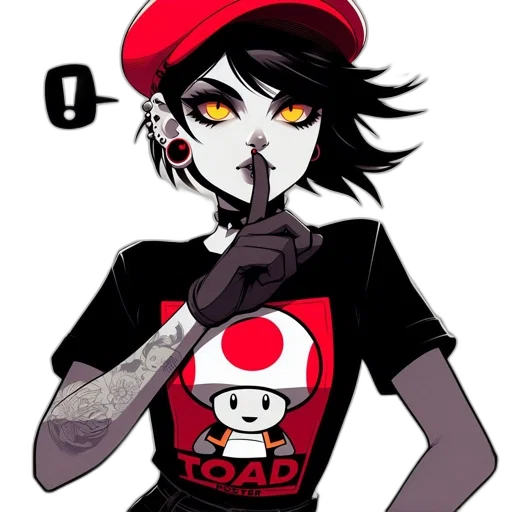 staff, face, hat, pixel art, concept art, cartoon, comic book art, red transparent PNG cut-out