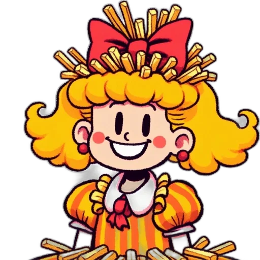 crown, staff, pixel art, cartoon, concept art, 3d render, character, blonde transparent PNG cut-out