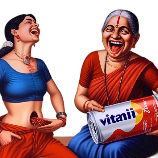 bottle, food, photorealistic, oil painting, concept art, pencil sketch, two, women transparent PNG cut-out