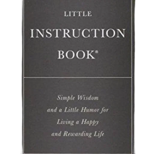 cover, little, instruction, book, simple, wisdom, humor, living transparent PNG cut-out