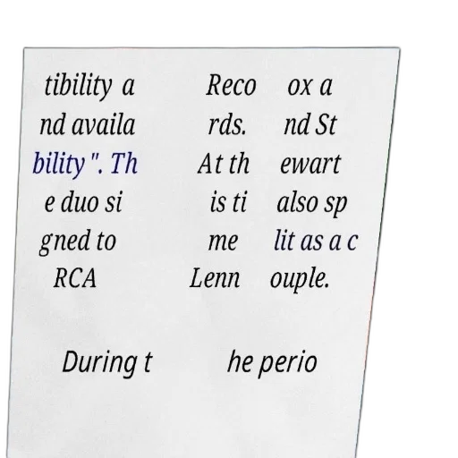 image, features, text, discussing, duo, signing, rca, records transparent PNG cut-out
