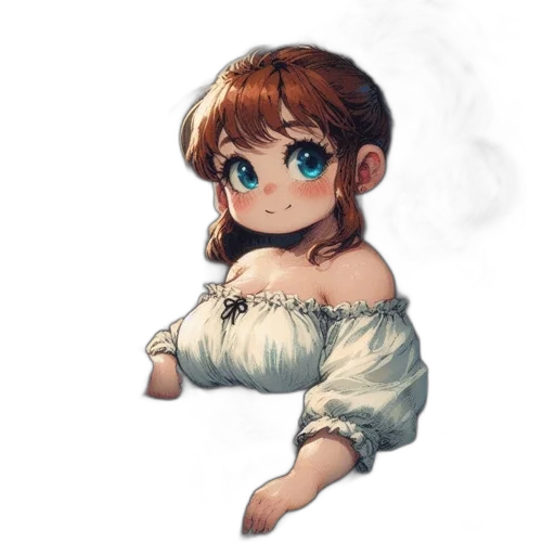 dress, staff, face, creature, pixel art, fantasy art, watercolor, anime transparent PNG cut-out