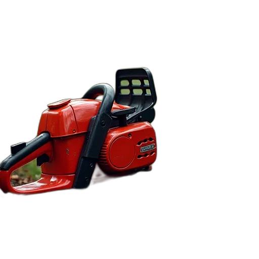 robot, weapon, 3d render, best, gasoline, chainsaw transparent PNG cut-out