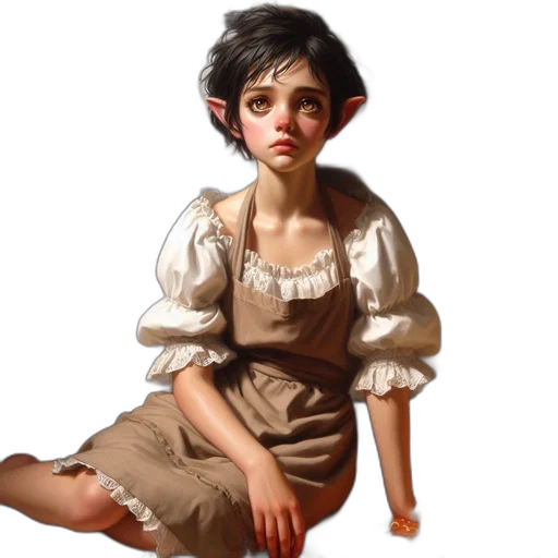 face, dress, fantasy art, concept art, oil painting, photorealistic, dark, red transparent PNG cut-out