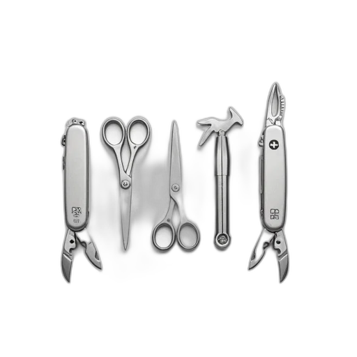 staff, jewelry, weapon, hair, set, silver, swiss, army transparent PNG cut-out