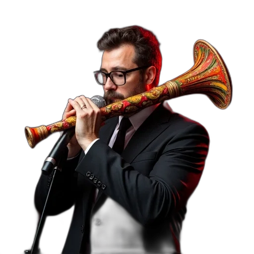 staff, weapon, umbrella, animal, concept art, man, glasses, holding transparent PNG cut-out