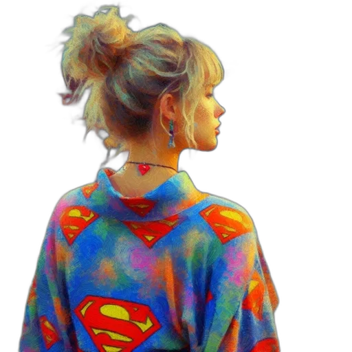 face, jacket, dress, oil painting, watercolor, photorealistic, comic book art, outer space transparent PNG cut-out
