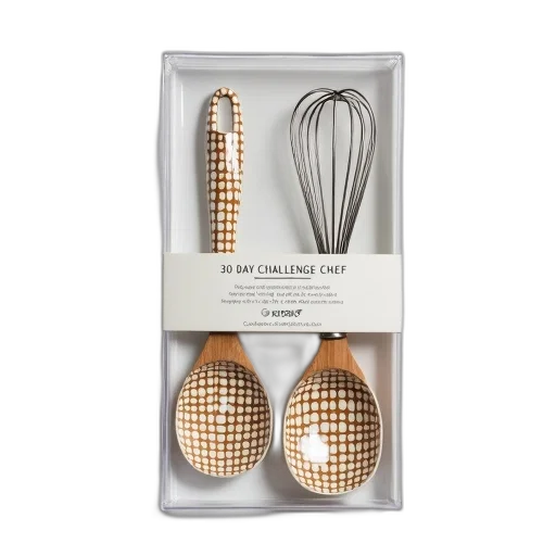 jewelry, set, three, ceramic, kitchen, utensils, including, spatula transparent PNG cut-out
