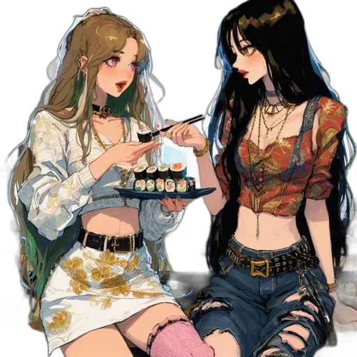 jewelry, food, anime, concept art, fantasy art, comic book art, fire, dark transparent PNG cut-out