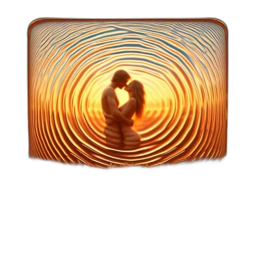 jewelry, hair, mask, furniture, photorealistic, 3d render, sunset, fire transparent PNG cut-out