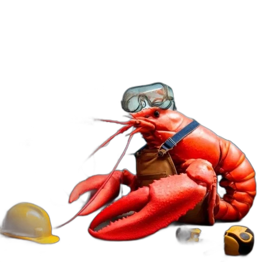 animal, creature, hat, concept art, 3d render, pixel art, photorealistic, cartoon transparent PNG cut-out