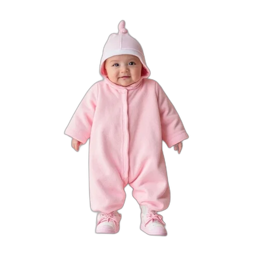 jacket, creature, babywear, pink transparent PNG cut-out