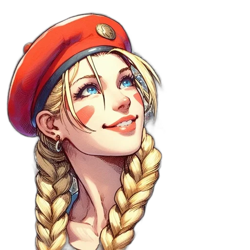 hat, crown, face, staff, anime, pixel art, fantasy art, concept art transparent PNG cut-out
