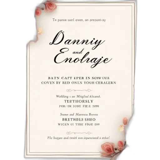 wedding, invitation, wording, templates transparent PNG cut-out