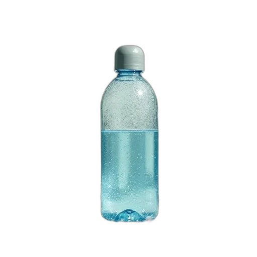 bottle, weapon, food, staff, 3d render, photorealistic, vaporwave, underwater transparent PNG cut-out