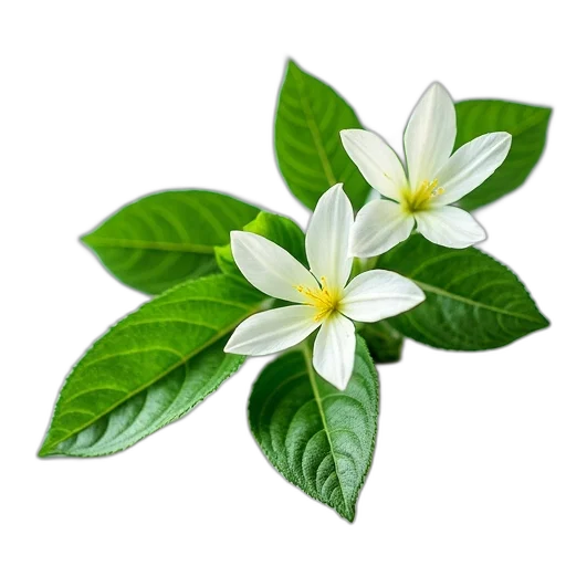 flower, food, crown, staff, photorealistic, 3d render, close-up, green transparent PNG cut-out