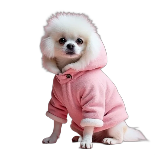 jacket, animal, creature, dress transparent PNG cut-out
