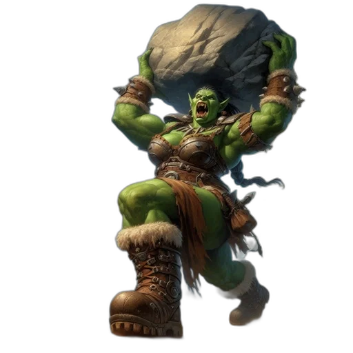 staff, weapon, concept art, 3d render, fantasy art, green, imposing, armored transparent PNG cut-out