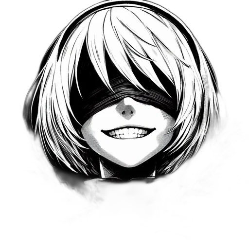 mask, face, hair, hat, comic book art, concept art, cartoon, anime transparent PNG cut-out