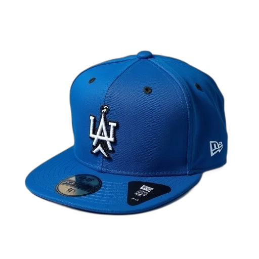 hat, crown, new, era, draft, 59fifty, cap, blue transparent PNG cut-out