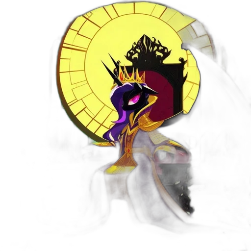 dragon, mask, crown, staff, concept art, fantasy art, 3d render, pixel art transparent PNG cut-out
