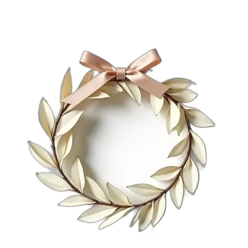 jewelry, crown, 3d render, earth tones, close-up, wreath, circular, arrangement transparent PNG cut-out