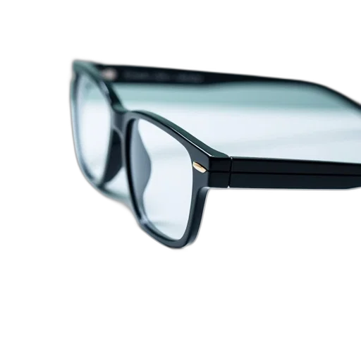 3d render, second, image, close-up, pair, eyeglasses, detailed, description transparent PNG cut-out