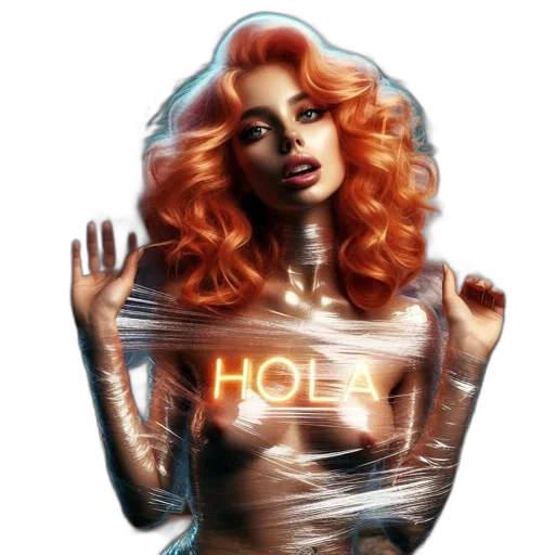 hair, concept art, fantasy art, comic book art, cartoon, fire, woman, red transparent PNG cut-out