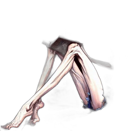 creature, hair, shoes, staff, concept art, watercolor, photorealistic, 3d render transparent PNG cut-out