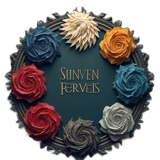 jewelry, flower, crown, 3d render transparent PNG cut-out