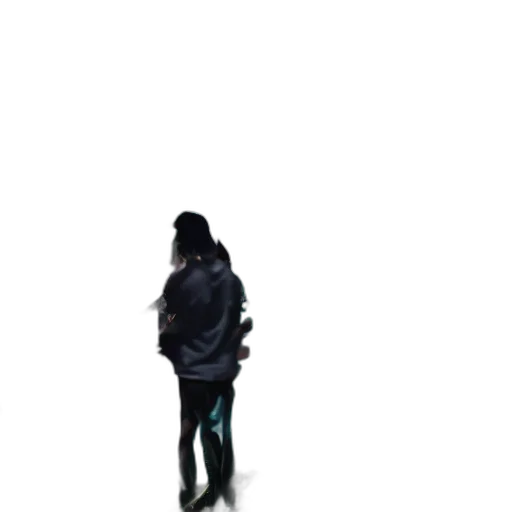 jacket, staff, robot, umbrella transparent PNG cut-out