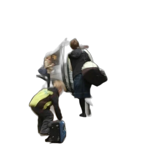 weapon, staff, jacket, robot transparent PNG cut-out