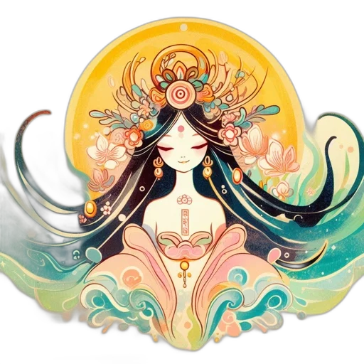 crown, mask, jewelry, staff, fantasy art, concept art, watercolor, pixel art transparent PNG cut-out