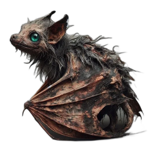 dragon, creature, animal, mask, concept art, fantasy art, 3d render, photorealistic transparent PNG cut-out