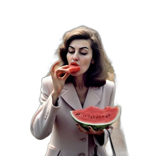 food, jacket, vaporwave, photorealistic, watercolor, concept art, neon, red transparent PNG cut-out